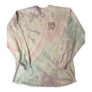 Tie-Dye Long Sleeve Women's Top